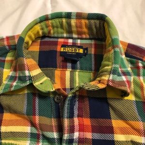 Rugby RL Plaid Flannel